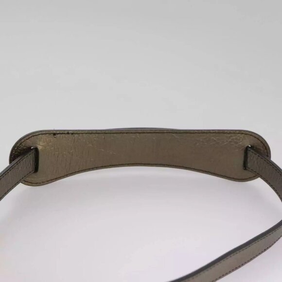 BURBERRY Shoulder Bag Nylon Leather Black Auth - Picture 8 of 16